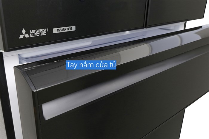 Tủ lạnh Mitsubishi Electric Inverter 564 lít MR-LX68EM-GBK-V Màu Đen