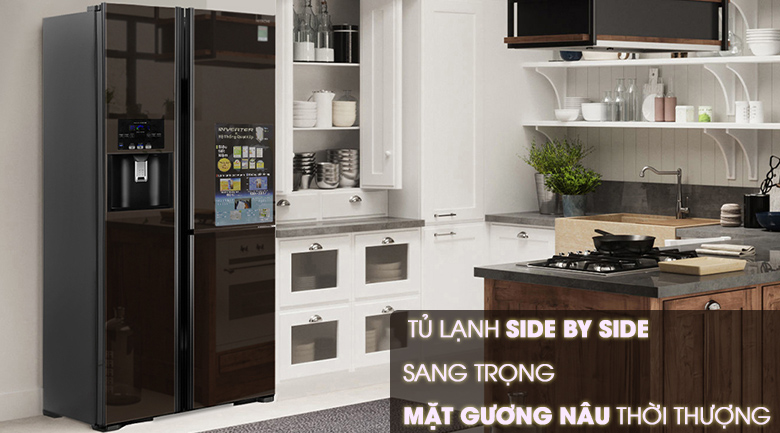 Tủ lạnh Hitachi Inverter 584 lít R-M700GPGV2X MBW
