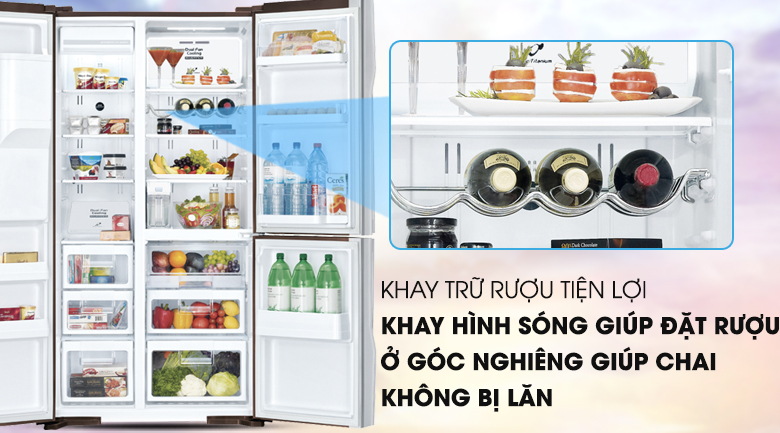 Tủ lạnh Hitachi Inverter 584 lít R-M700GPGV2X MBW