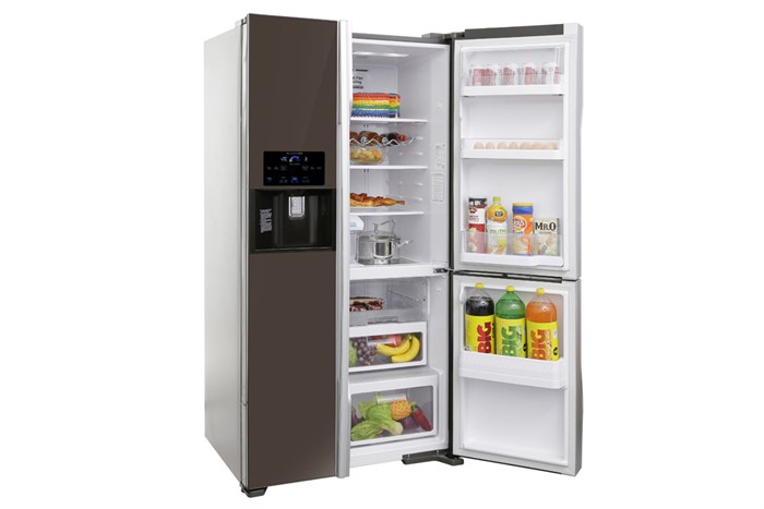 Tủ lạnh Hitachi Inverter 584 lít R-M700GPGV2X MBW Màu Nâu