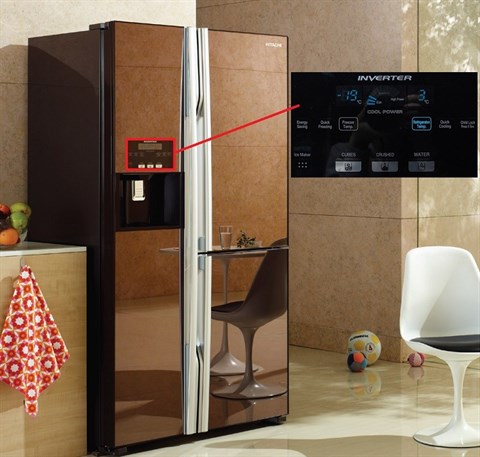 Tủ lạnh cao cấp với phong cách thanh lịch - Tủ lạnh Hitachi R-M700GPGV2X MBW 584 lít