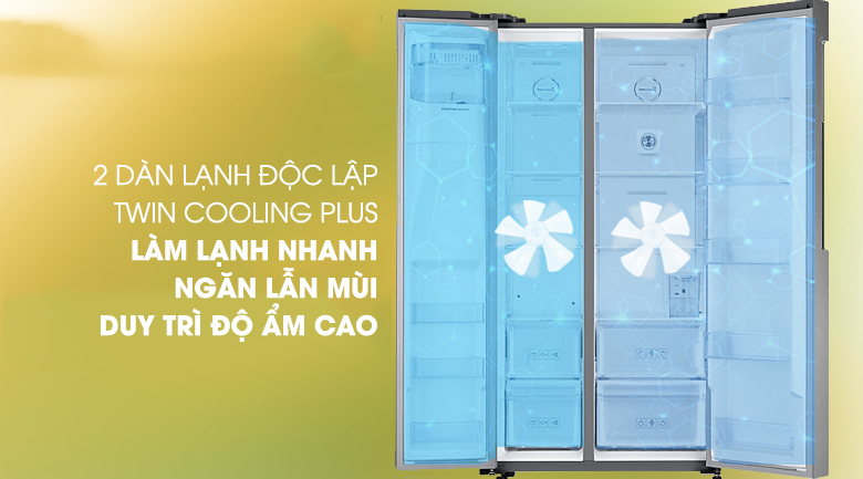 Tủ lạnh Samsung Inverter 575 lít RS58K6417SL/SV