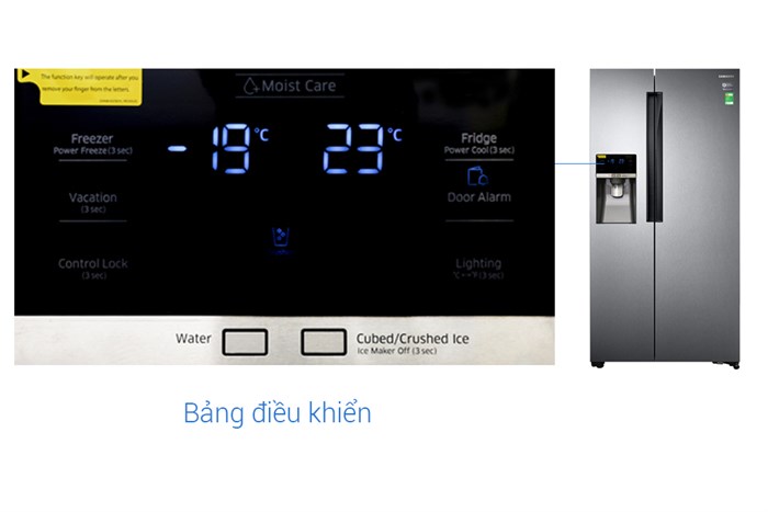 Tủ lạnh Samsung Inverter 575 lít RS58K6417SL/SV Màu Bạc
