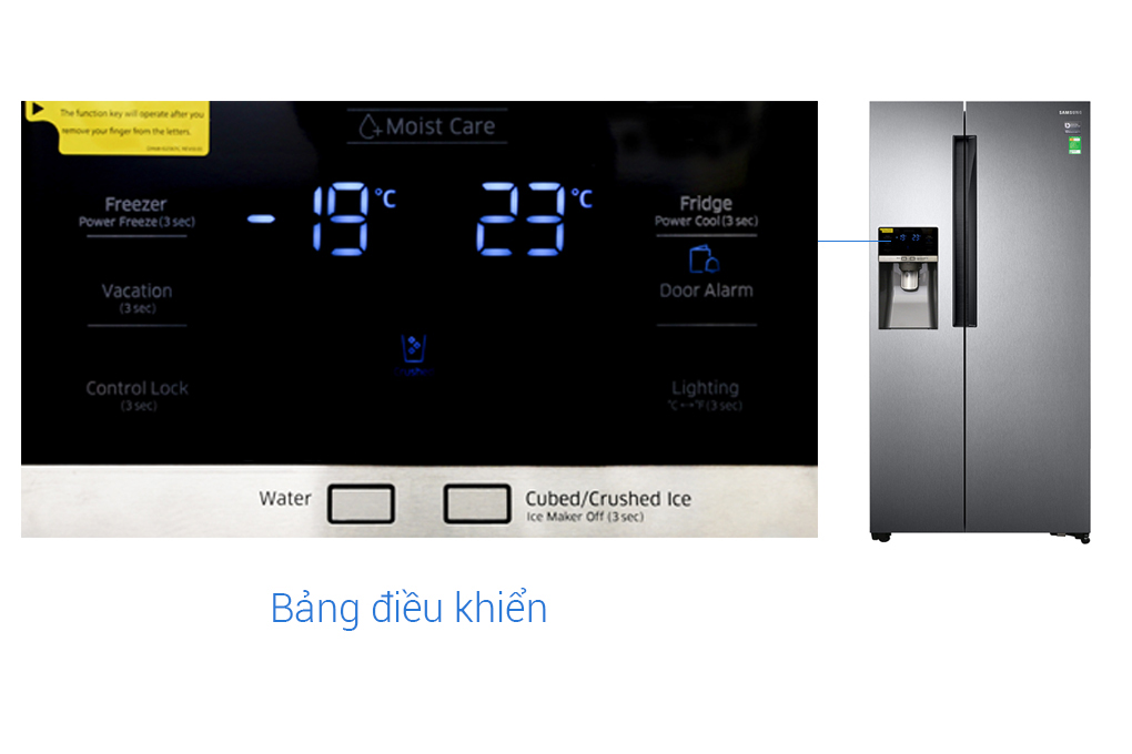 Tủ lạnh Samsung Inverter 575 lít RS58K6417SL/SV Màu Bạc