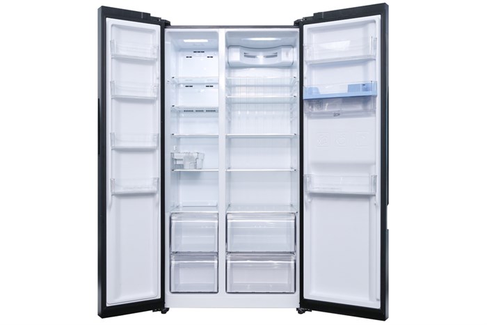 Tủ lạnh Aqua Inverter 510 lít AQR-I565AS BS Màu Đen