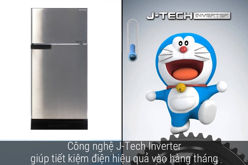 Làm lạnh nhanh chóng với công nghệ J-Tech Inverter