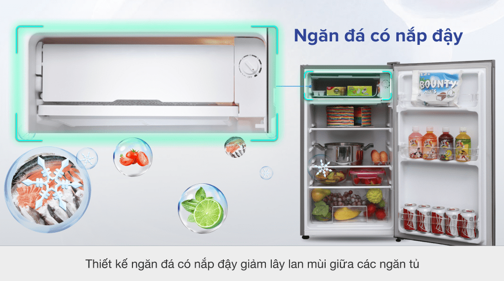 Tủ lạnh Electrolux 85 lít EUM0900SA