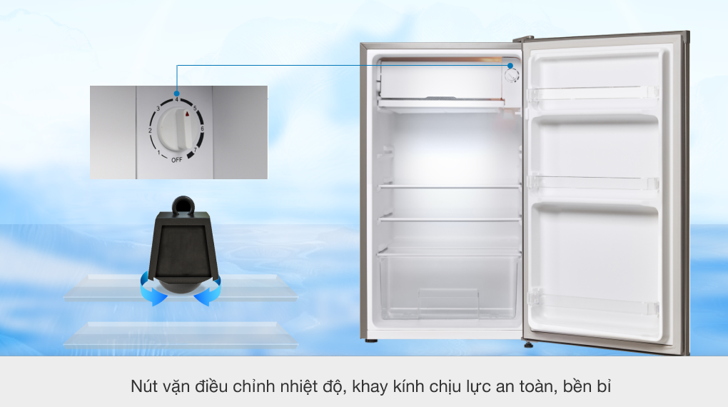 Tủ lạnh Electrolux 85 lít EUM0900SA