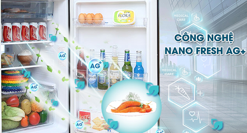 Diệt khuẩn khử mùi tối ưu với công nghệ Nano Ag+