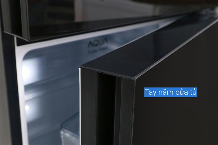 Tủ lạnh Aqua Inverter 344 lít AQR-IG386DN GBN Màu Đen