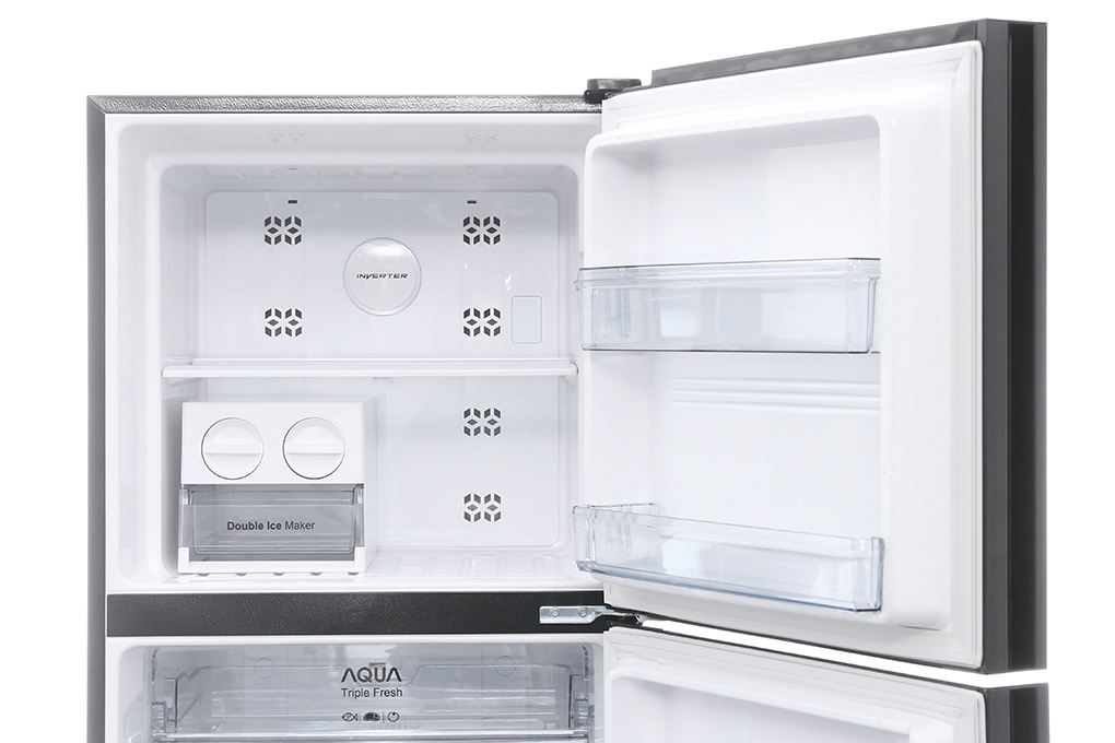 Tủ lạnh Aqua Inverter 275 lít AQR-IG316DN GB Màu Đen