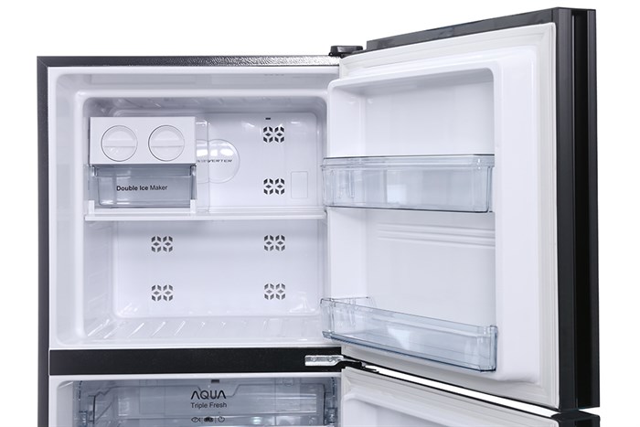 Tủ lạnh Aqua Inverter 318 lít AQR-IG356DN GBN Màu Đen