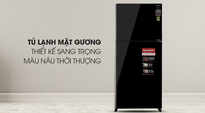 Tủ lạnh Sharp Inverter 556 lít SJ-XP595PG-BK