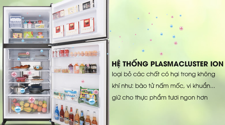 Tủ lạnh Sharp Inverter 556 lít SJ-XP595PG-BK