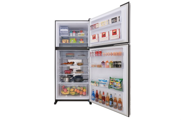 Tủ lạnh Sharp Inverter 556 lít SJ-XP595PG-BK Màu Đen