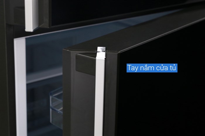 Tủ lạnh Sharp Inverter 556 lít SJ-XP595PG-BK Màu Đen