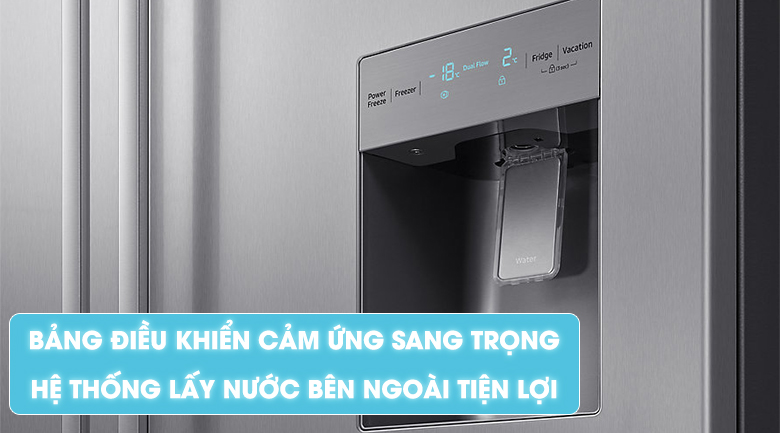 Tủ lạnh Samsung Inverter 538 lít RS52N3303SL/SV