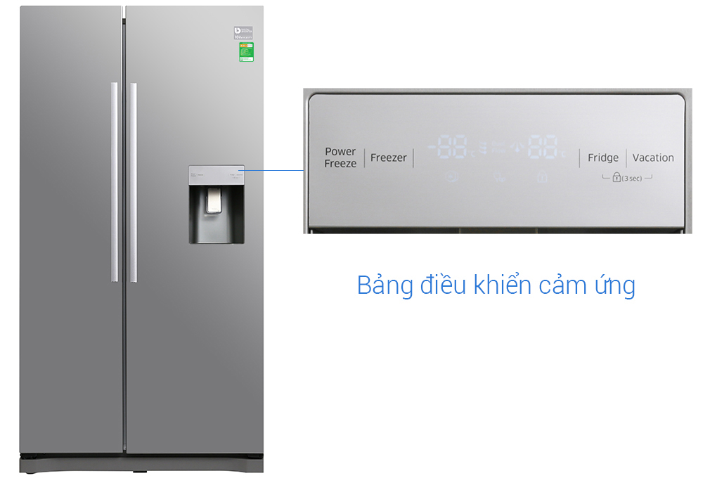 Tủ lạnh Samsung Inverter 538 lít RS52N3303SL/SV - 10