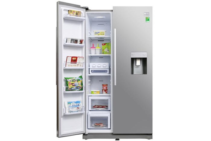 Tủ lạnh Samsung Inverter 538 lít RS52N3303SL/SV Màu Xám