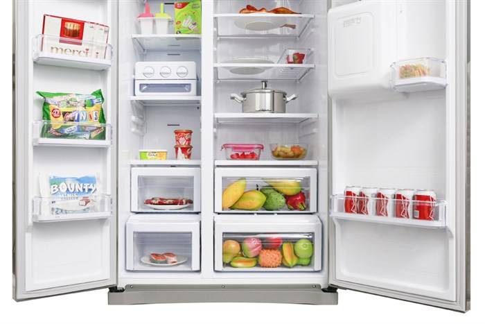 Tủ lạnh Samsung Inverter 538 lít RS52N3303SL/SV Màu Xám