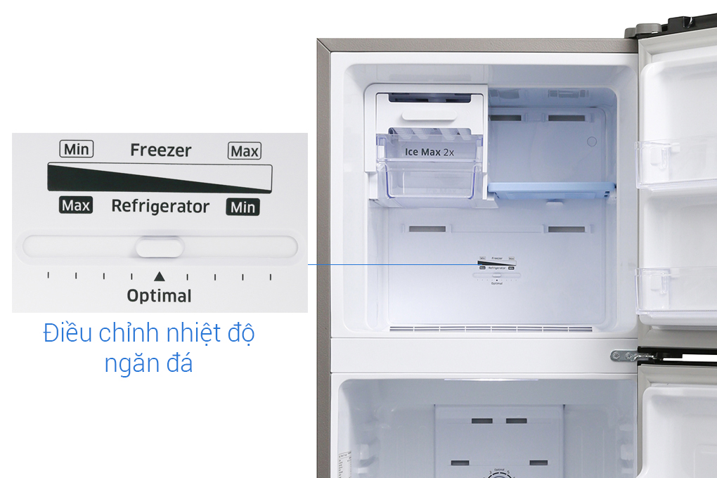 Tủ lạnh Samsung Inverter 208 lít RT20HAR8DDX/SV Màu Nâu