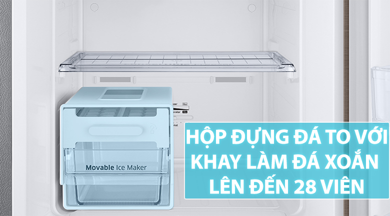 Tủ lạnh Samsung Inverter 236 lít RT22M4032DX/SV
