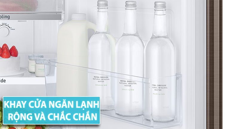 Tủ lạnh Samsung Inverter 236 lít RT22M4032DX/SV