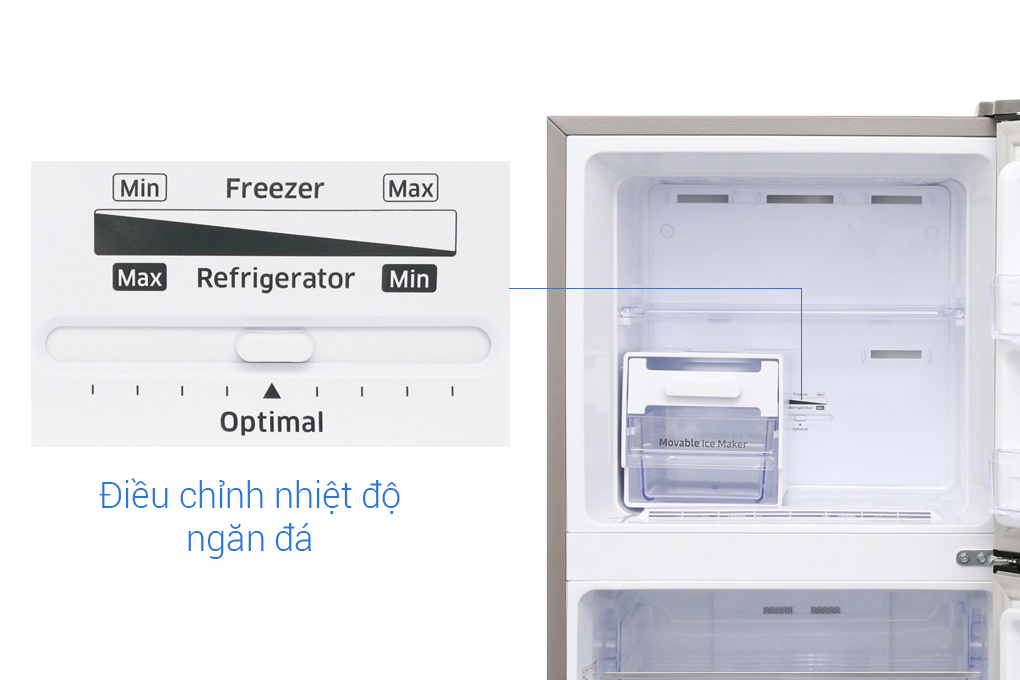 Tủ lạnh Samsung Inverter 236 lít RT22M4032DX/SV Màu Nâu