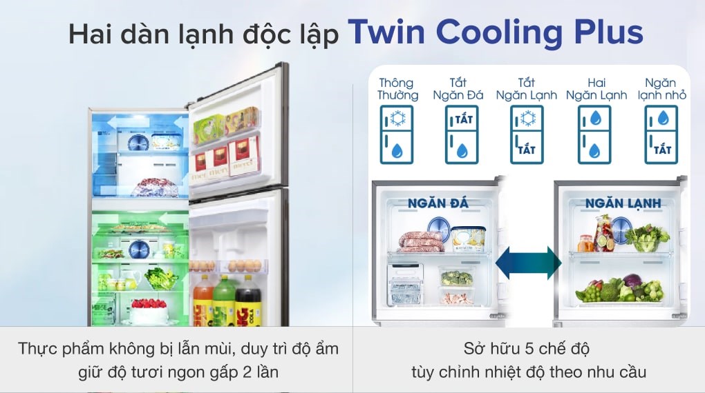 Tủ lạnh Samsung Inverter 319 lít RT32K5930DX/SV