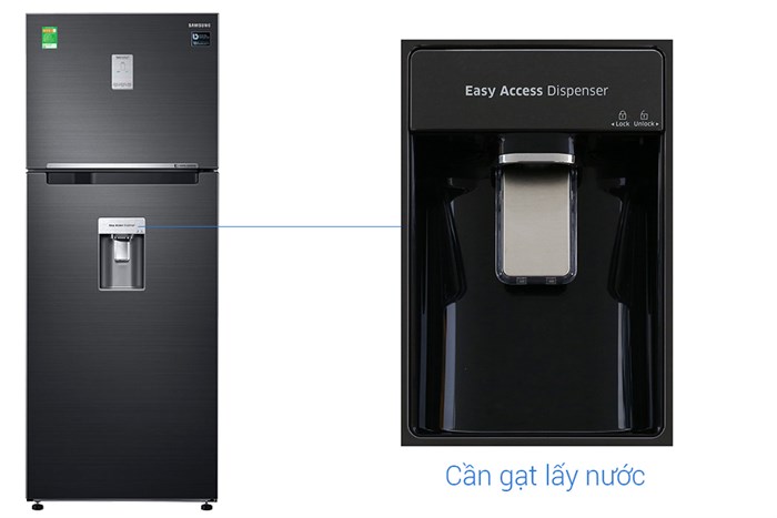 Tủ lạnh Samsung Inverter 451 lít RT46K6885BS/SV Màu Đen