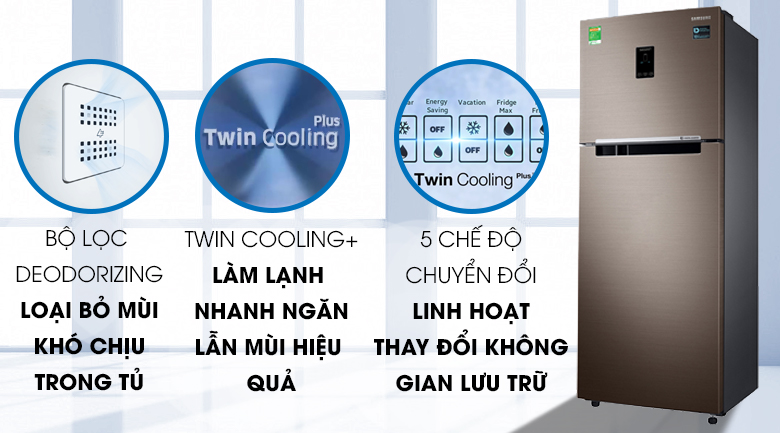 Tủ lạnh Samsung Inverter 299 lít RT29K5532DX/SV