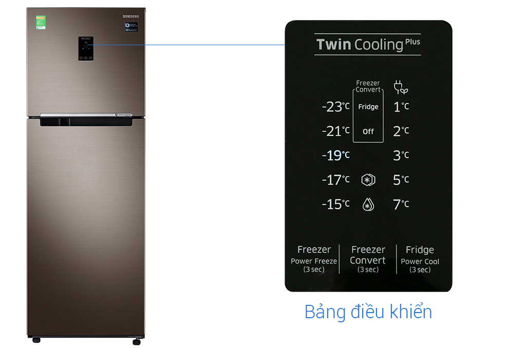 Tủ lạnh Samsung Inverter 299 lít RT29K5532DX/SV Màu Nâu
