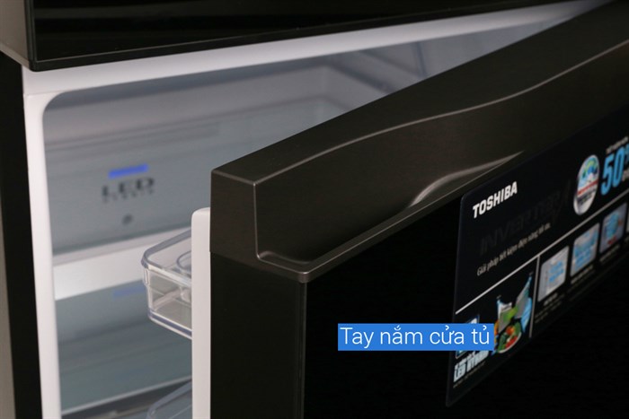 Tủ lạnh Toshiba Inverter 409 lít GR-AG46VPDZ XK Màu Đen