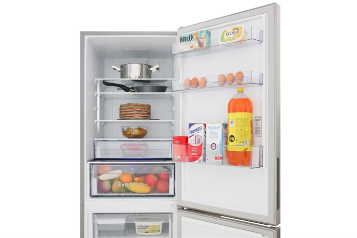 Tủ lạnh Beko Inverter 323 lít RCNT340I50VZX Màu Xám