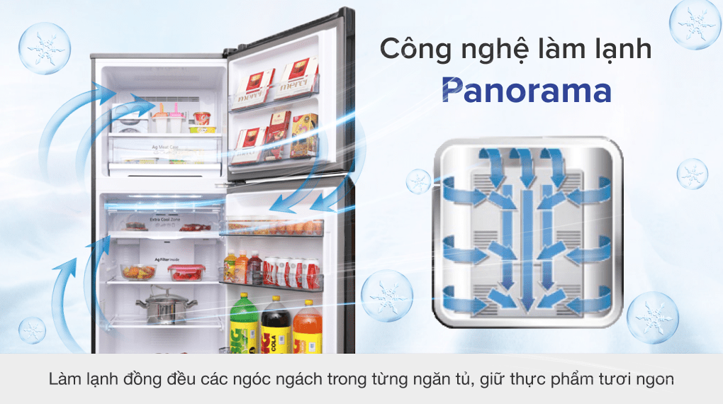 Tủ lạnh Panasonic Inverter 366 lít NR-BL389PKVN