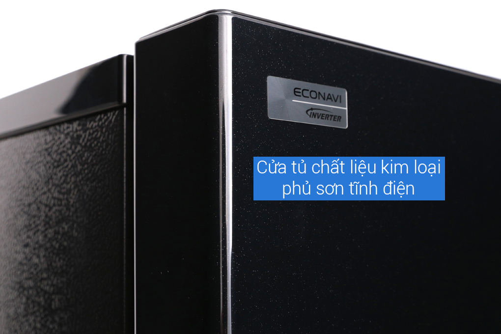 Tủ lạnh Panasonic Inverter 366 lít NR-BL389PKVN Màu Đen