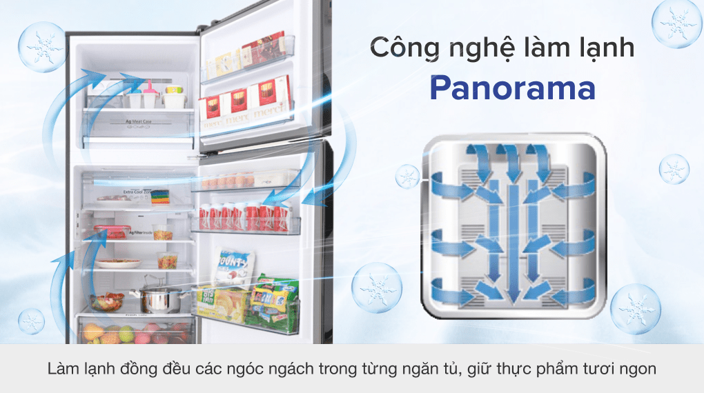 Tủ lạnh Panasonic Inverter 326 lít NR-BL359PKVN