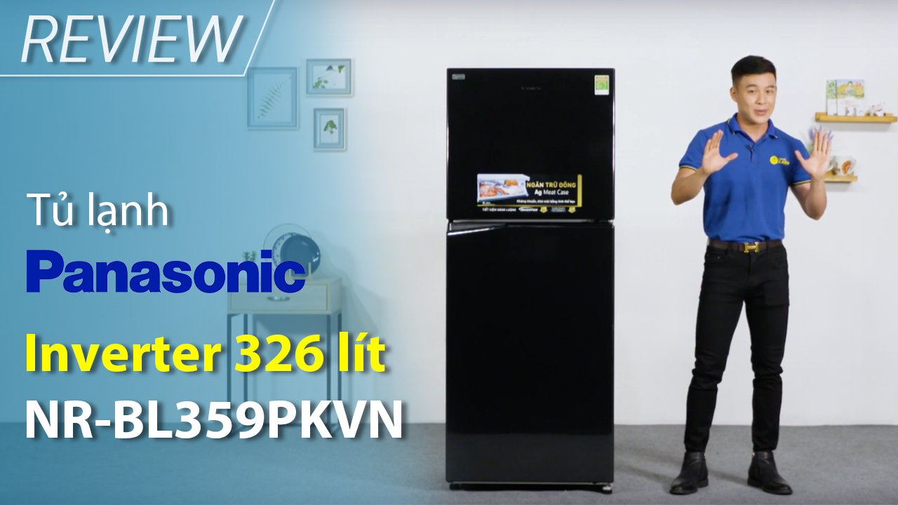Tủ lạnh Panasonic Inverter 326 lít NR-BL359PKVN