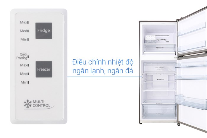 Tủ lạnh Panasonic Inverter 326 lít NR-BL359PKVN Màu Đen