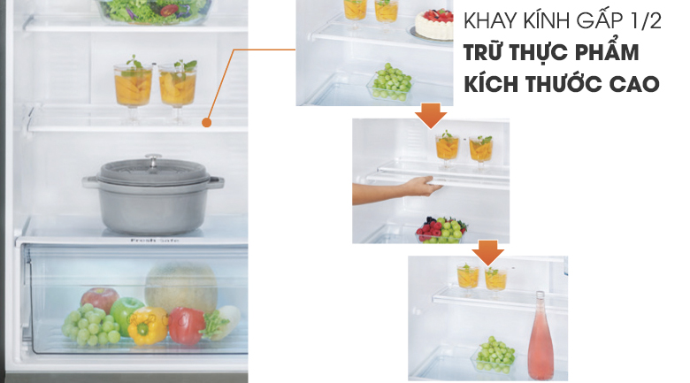 Tủ lạnh Panasonic Inverter 326 lít NR-BL359PSVN