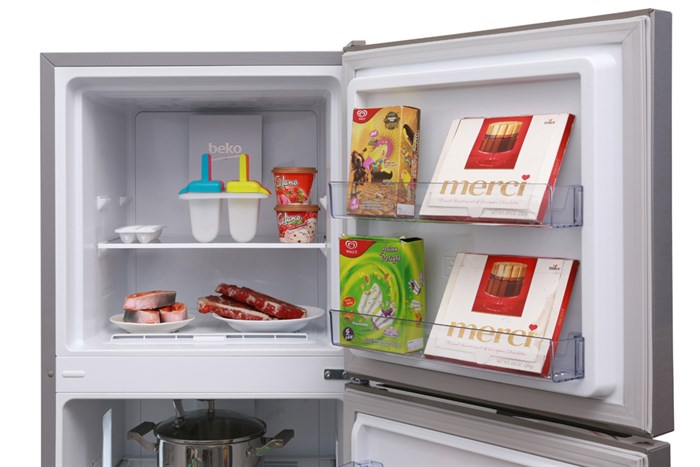 Tủ lạnh Beko Inverter 201 lít RDNT230I50VS Màu Bạc