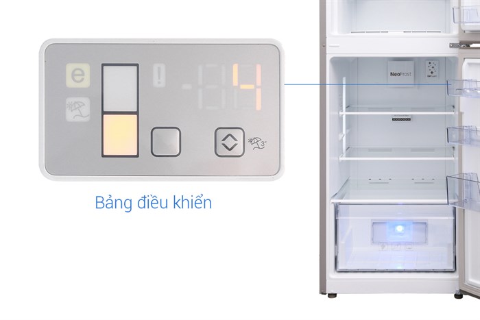 Tủ lạnh Beko Inverter 201 lít RDNT230I50VS Màu Bạc