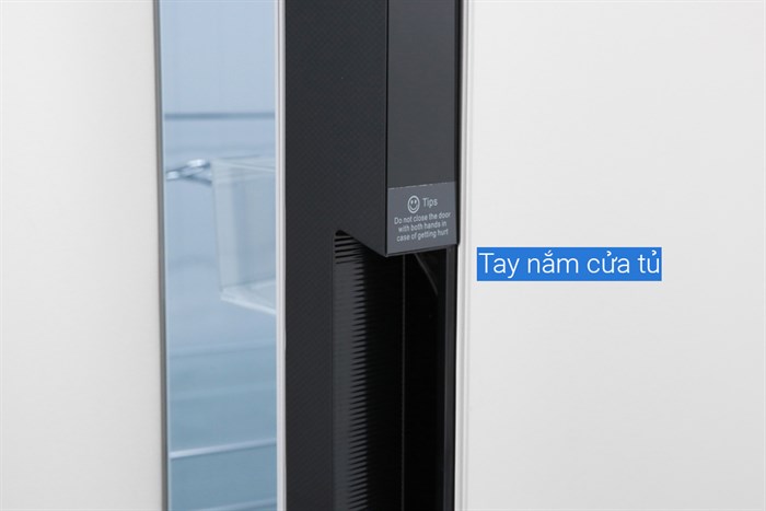 Tủ lạnh Midea Inverter 530 lít MRC-690SS Màu Xám