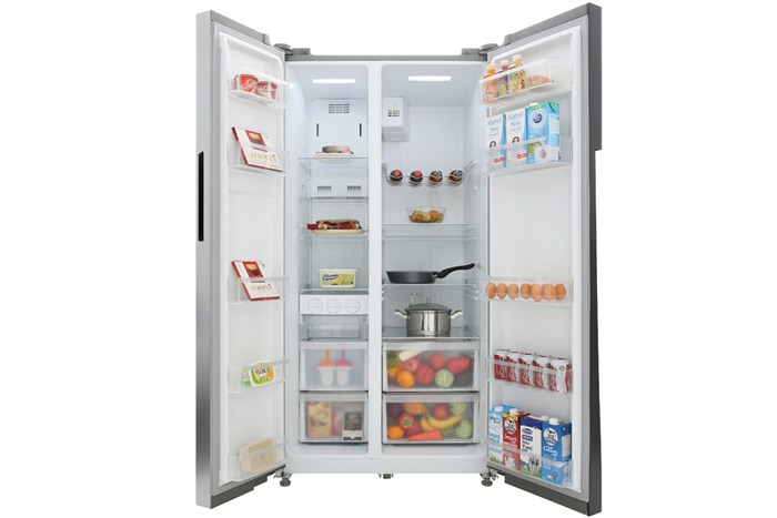 Tủ lạnh Midea Inverter 530 lít MRC-690SS Màu Xám