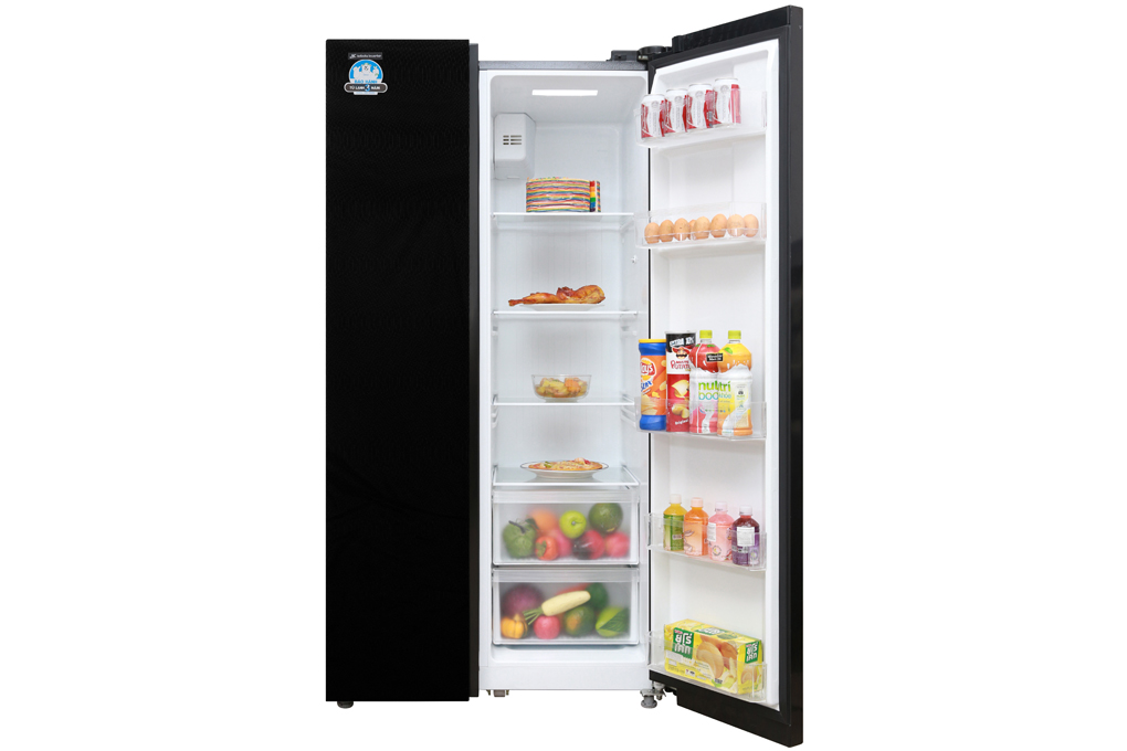 Tủ lạnh Midea Inverter 530 lít MRC-690GS Màu Đen