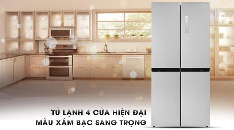 Tủ lạnh Midea 428 lít MRC-626FWEIS Tủ lạnh Midea 428 lít MRC-626FWEIS