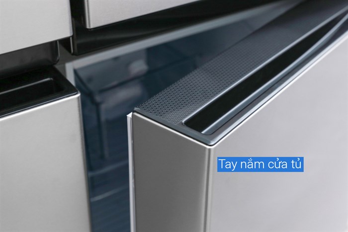 Tủ lạnh Midea Inverter 482 lít MRC-626FWEIS Màu Bạc