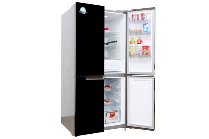 Tủ lạnh Midea Inverter 482 lít MRC-626FWEIS - G Màu Đen