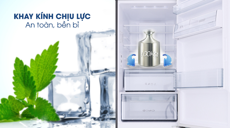 Tủ lạnh Panasonic Inverter 322 lít NR-BC369QKV2