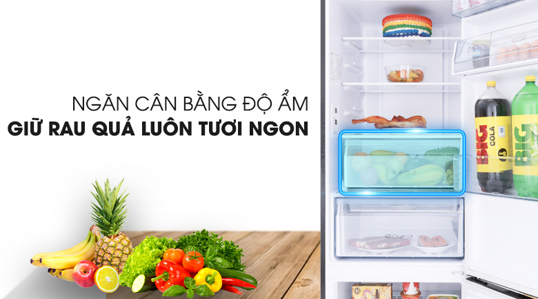 Tủ lạnh Panasonic Inverter 322 lít NR-BC369QKV2